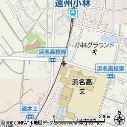 静岡県浜松市浜名区道本293周辺の地図
