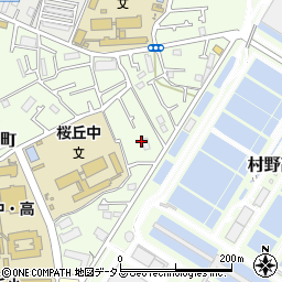 大阪府枚方市桜丘町77-20周辺の地図