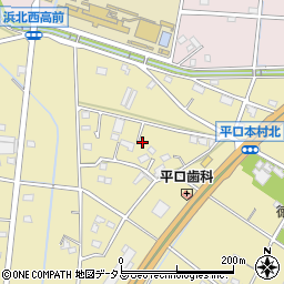 静岡県浜松市浜名区平口390周辺の地図
