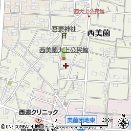 静岡県浜松市浜名区西美薗2197周辺の地図