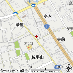 愛知県豊川市宿町水入11-1周辺の地図
