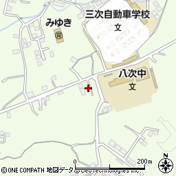 広島県三次市畠敷町1861周辺の地図