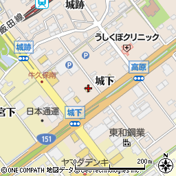 東愛知日産たんぽぽ広場豊川周辺の地図