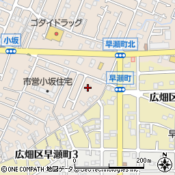 兵庫県姫路市広畑区小坂369周辺の地図