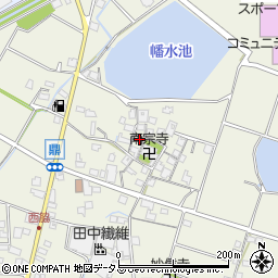 兵庫県加古川市西神吉町鼎610周辺の地図