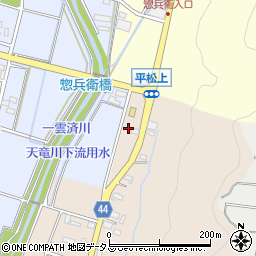 静岡県磐田市平松534周辺の地図