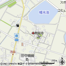 兵庫県加古川市西神吉町鼎608周辺の地図