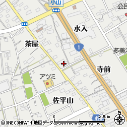 愛知県豊川市宿町水入11周辺の地図