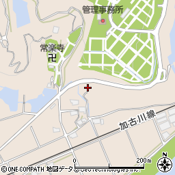株式会社籔内石材店　加古川日光山店周辺の地図