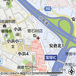 そうごう薬局 宝塚小浜店周辺の地図
