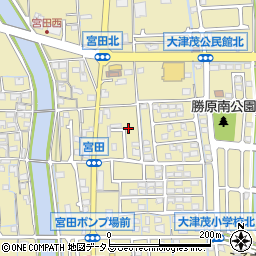兵庫県姫路市勝原区宮田47-1周辺の地図