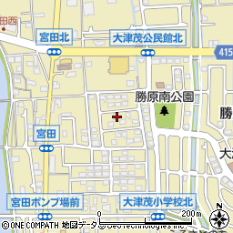 兵庫県姫路市勝原区宮田99周辺の地図