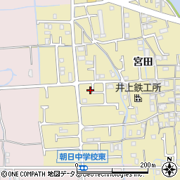 兵庫県姫路市勝原区宮田699-8周辺の地図