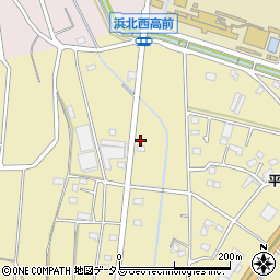 静岡県浜松市浜名区平口44周辺の地図