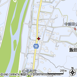 森町飯田郵便局周辺の地図