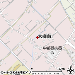 静岡県島田市大柳南周辺の地図