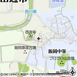 京都府京田辺市飯岡西原24周辺の地図