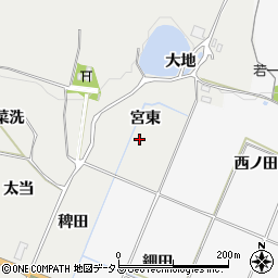愛知県豊橋市石巻本町宮東周辺の地図