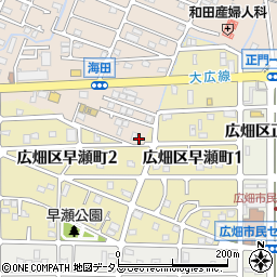 兵庫県姫路市広畑区才845-3周辺の地図