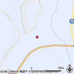 岡山県加賀郡吉備中央町西2981-1周辺の地図