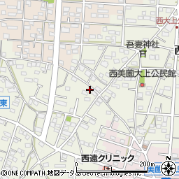 静岡県浜松市浜名区西美薗2067-9周辺の地図