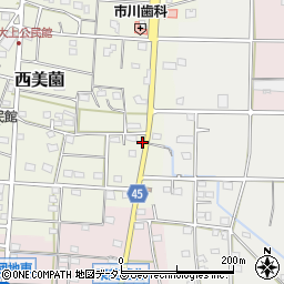 静岡県浜松市浜名区西美薗2308周辺の地図