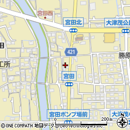 兵庫県姫路市勝原区宮田8-6周辺の地図