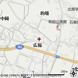 愛知県豊橋市石巻本町広福周辺の地図
