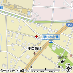 静岡県浜松市浜名区平口409周辺の地図