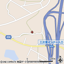 広島県三次市四拾貫町1198周辺の地図