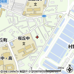 大阪府枚方市桜丘町79-18周辺の地図