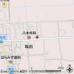 兵庫県姫路市網干区坂出251-5周辺の地図