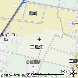 大阪府高槻市三島江周辺の地図