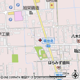 兵庫県姫路市網干区坂出178-16周辺の地図