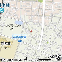 静岡県浜松市浜名区西美薗2085-9周辺の地図