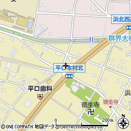 静岡県浜松市浜名区平口505周辺の地図