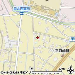 静岡県浜松市浜名区平口383周辺の地図