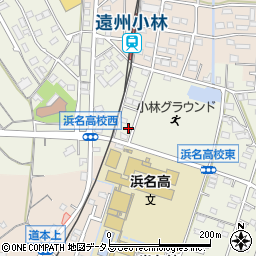 静岡県浜松市浜名区小林1651周辺の地図