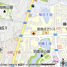 キリン堂　豊中少路店周辺の地図