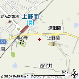 愛知県知多郡美浜町上野間小手廻間周辺の地図