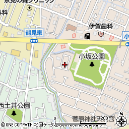 兵庫県姫路市広畑区小坂204-6周辺の地図