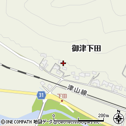 岡山県岡山市北区御津下田352周辺の地図