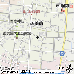 静岡県浜松市浜名区西美薗2228周辺の地図