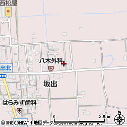 兵庫県姫路市網干区坂出251-19周辺の地図