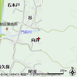 京都府相楽郡和束町門前周辺の地図