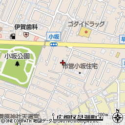 兵庫県姫路市広畑区小坂126-16周辺の地図