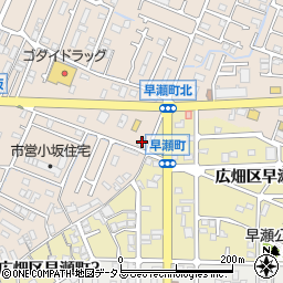 兵庫県姫路市広畑区小坂2周辺の地図
