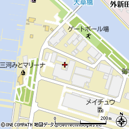 愛知県豊川市御津町御幸浜１号地周辺の地図