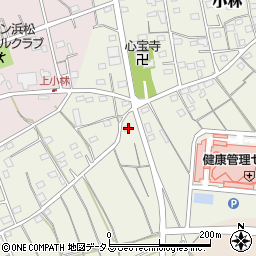 静岡県浜松市浜名区小林978-1周辺の地図
