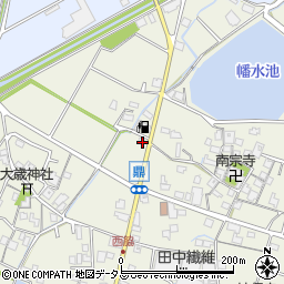 兵庫県加古川市西神吉町鼎151周辺の地図